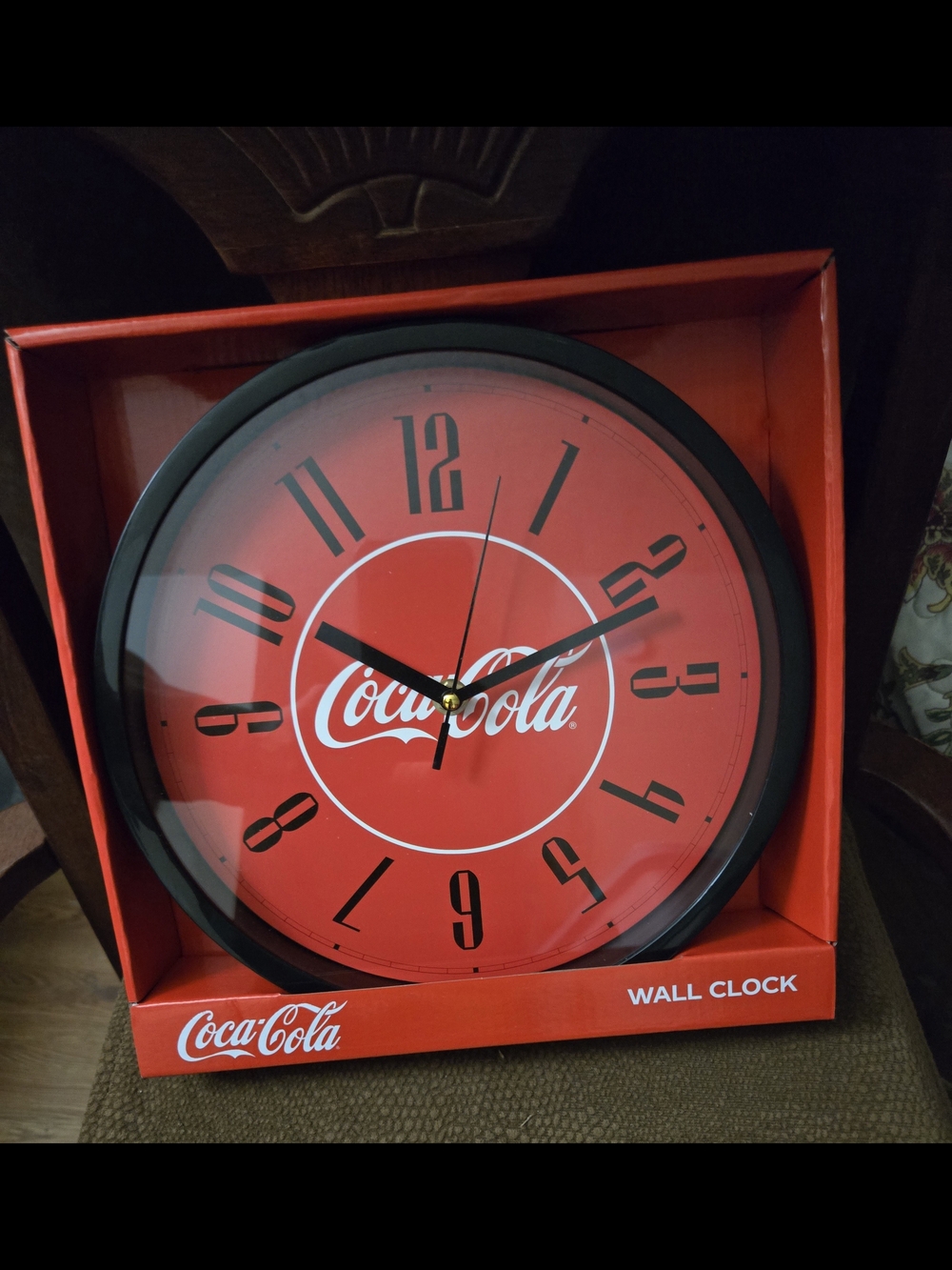 Coca Cola Red Round Wall Clock